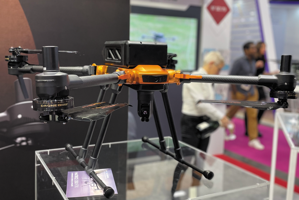 DRONE VOLT KOBRA unveiled at Milipol Paris 2023 Milipol
