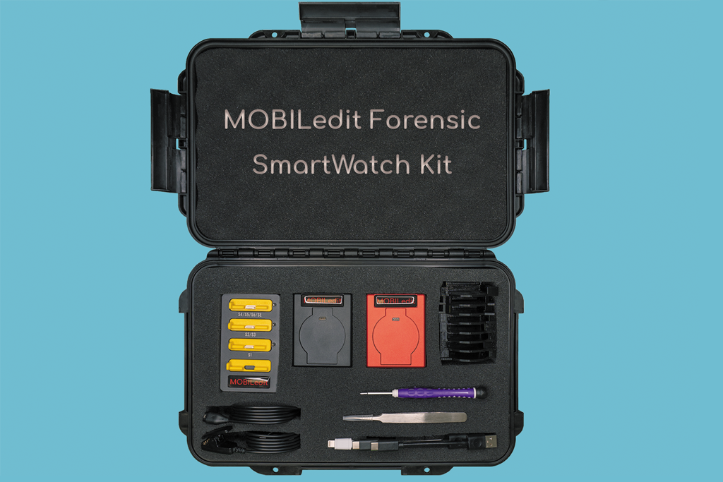 MOBILedit Smartwatch forensics Milipol